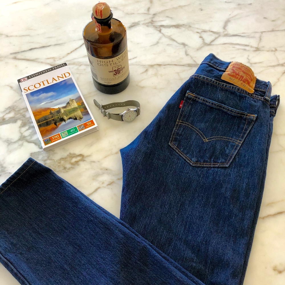 Sid Mashburn Levis 501 Rigid buttonfly jeans 32x29